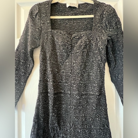 Sea NY Women’s Dress, black color, sample size 4/S - Picture 2 of 7